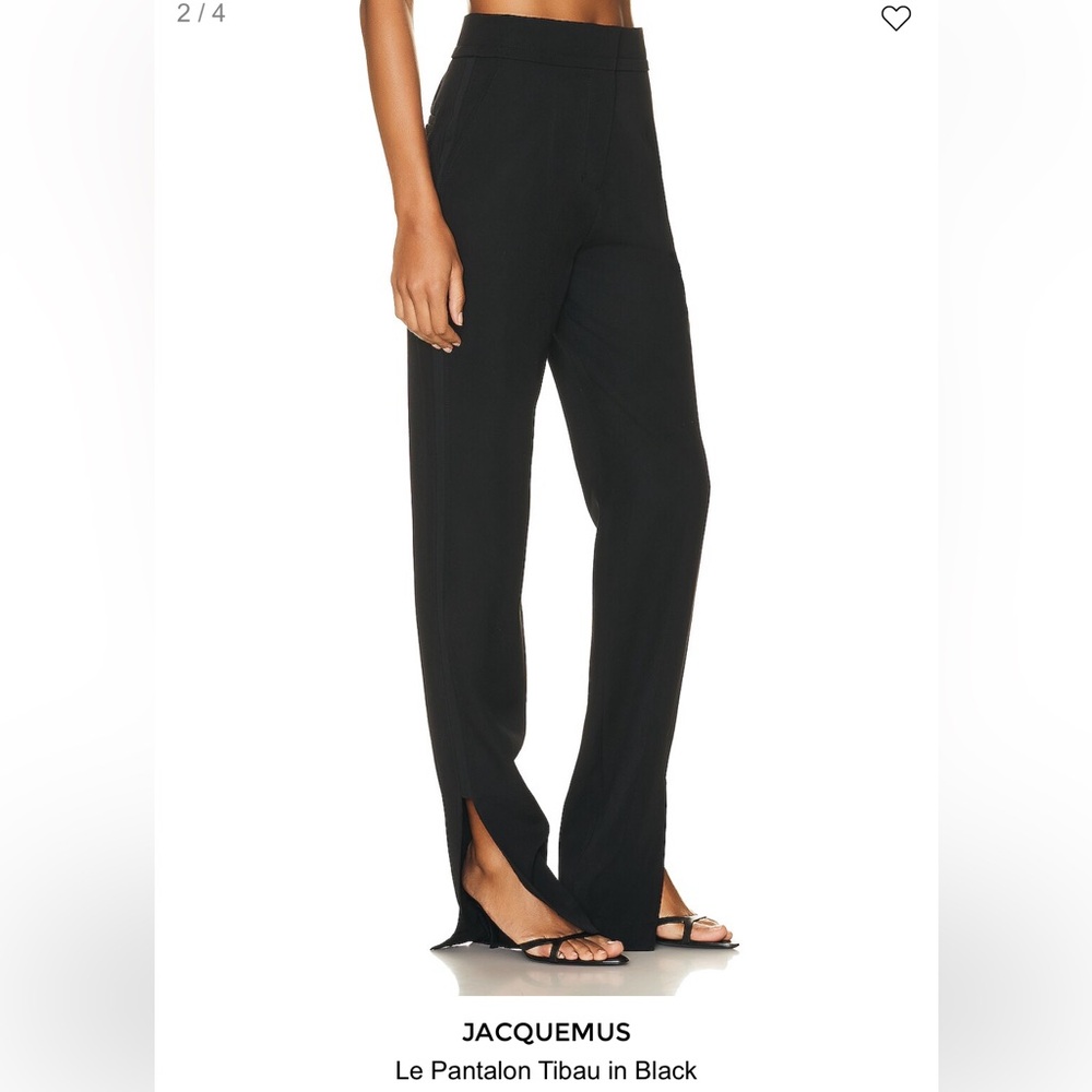Jacquemus Black Tailored Pants